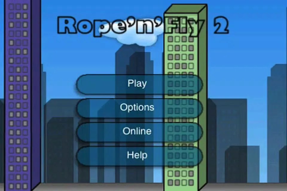 Tangkapan layar Rope'n'Fly 2