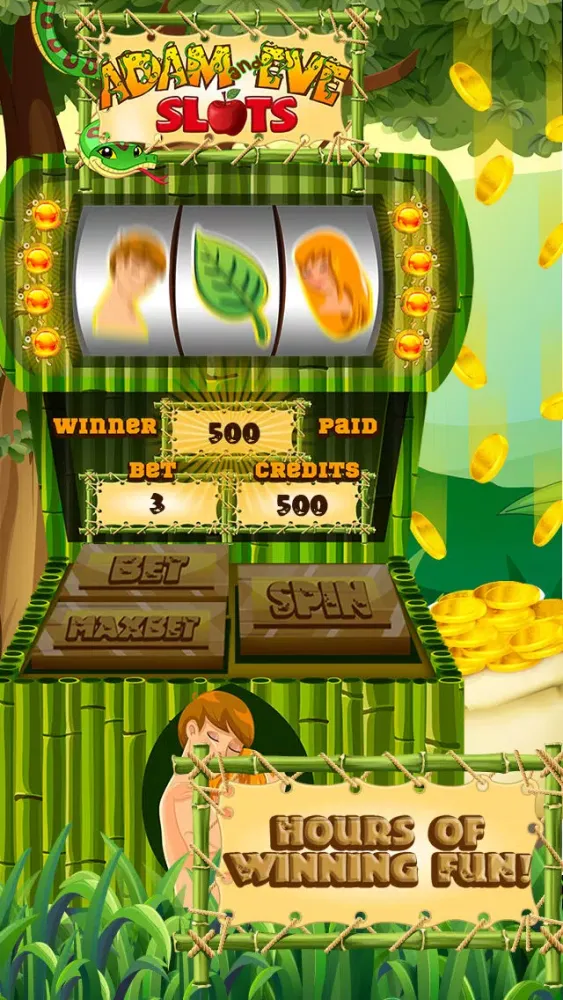 Adam & Eve Slots (Las Vegas Style Casino) Fun Slot Machine Games Ekran Görüntüleri