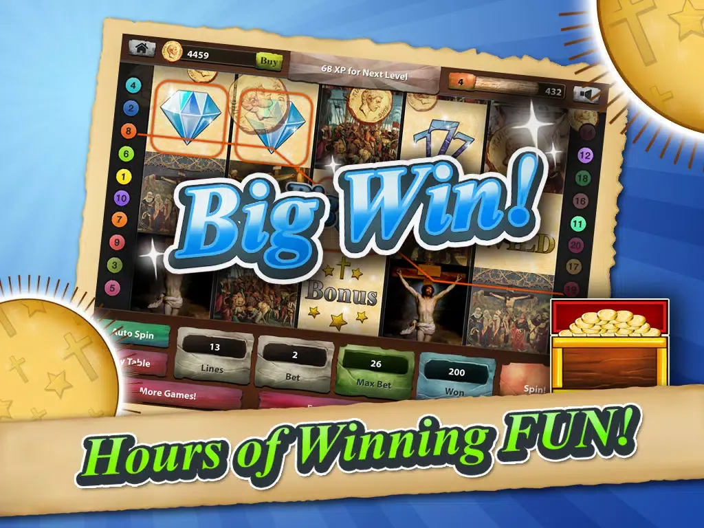 ภาพหน้าจอของ Gold Slots VIP Vegas Casino Slot Machine Games - Win Big Bonus Jackpots Lucky Fortune iPad 