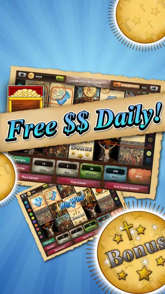 ภาพหน้าจอของ Gold Slots VIP Vegas Casino Slot Machine Games - Win Big Bonus Jackpots Lucky Fortune