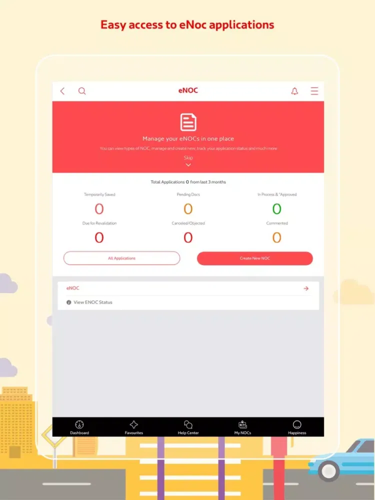 Tangkapan skrin RTA Corporate Services iPad 