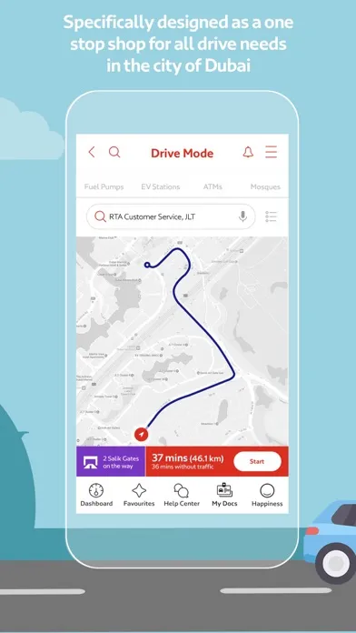 RTA Dubai Drive应用截图