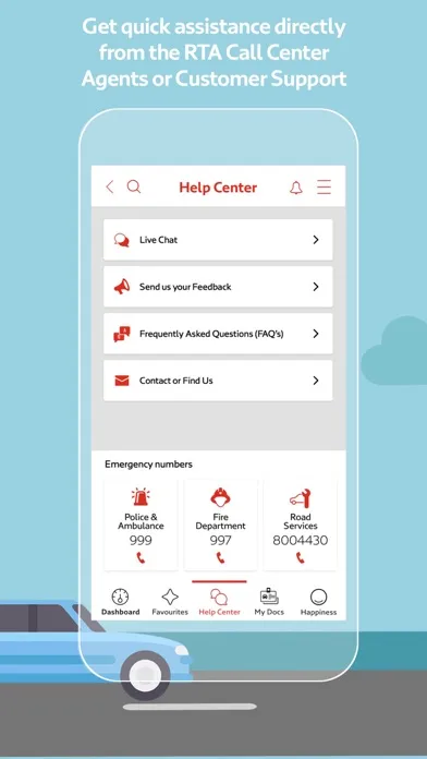 RTA Dubai Drive应用截图