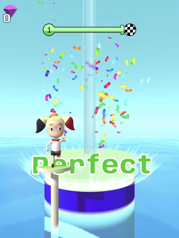 Helix Drop! iPad  スクリーンショット