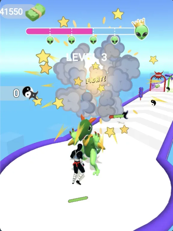 Zrzuty ekranu Ninja vs Aliens iPad 