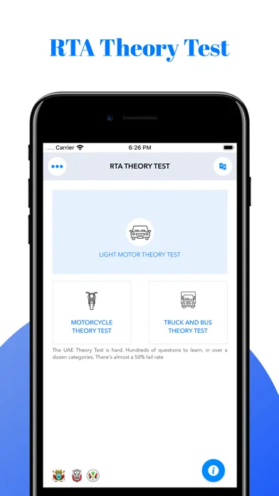 تصاویر RTA Theory Test 2024