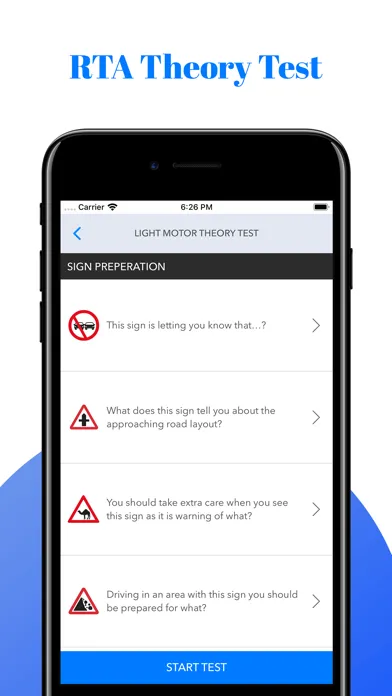 تصاویر RTA Theory Test 2024