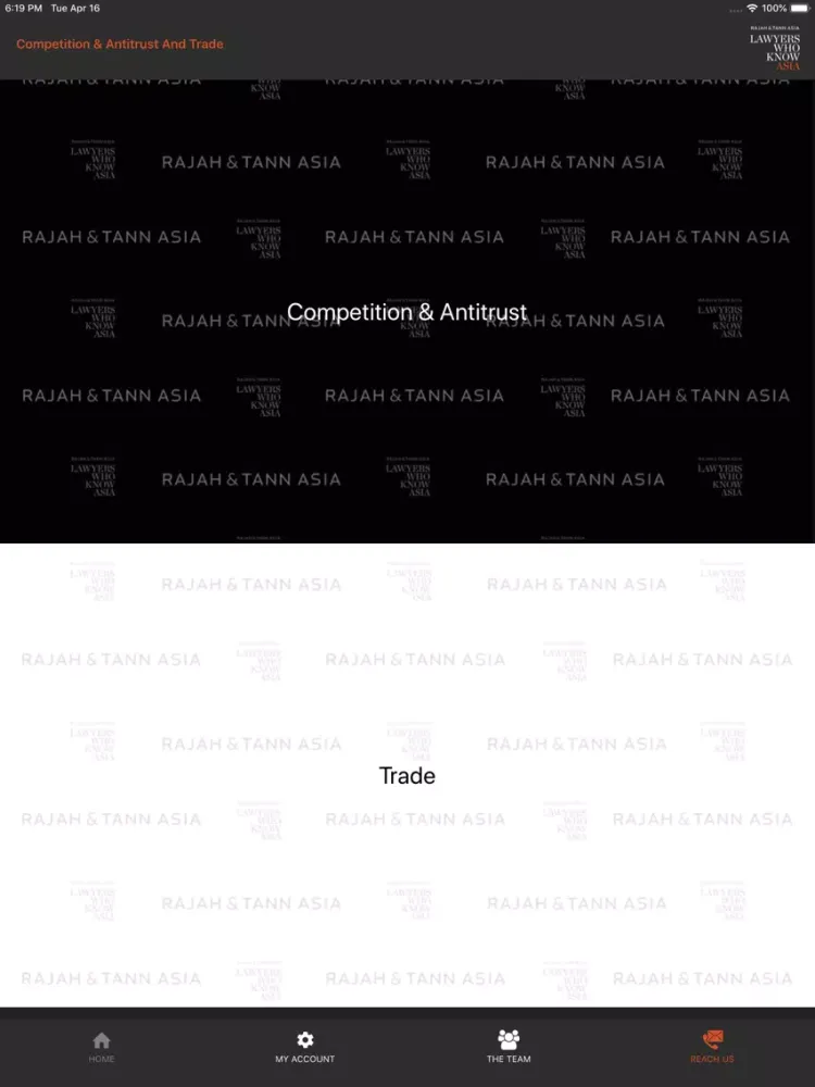 Capturas de pantalla de RTA Competition & Trade iPad 