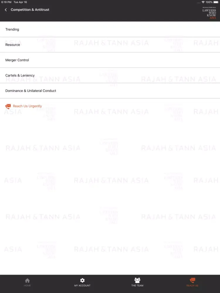 Capturas de pantalla de RTA Competition & Trade iPad 