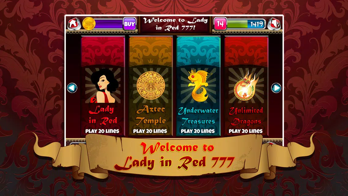 Screenshot di AAA+ Wicked Lady of Olympus Casino Slot Machines