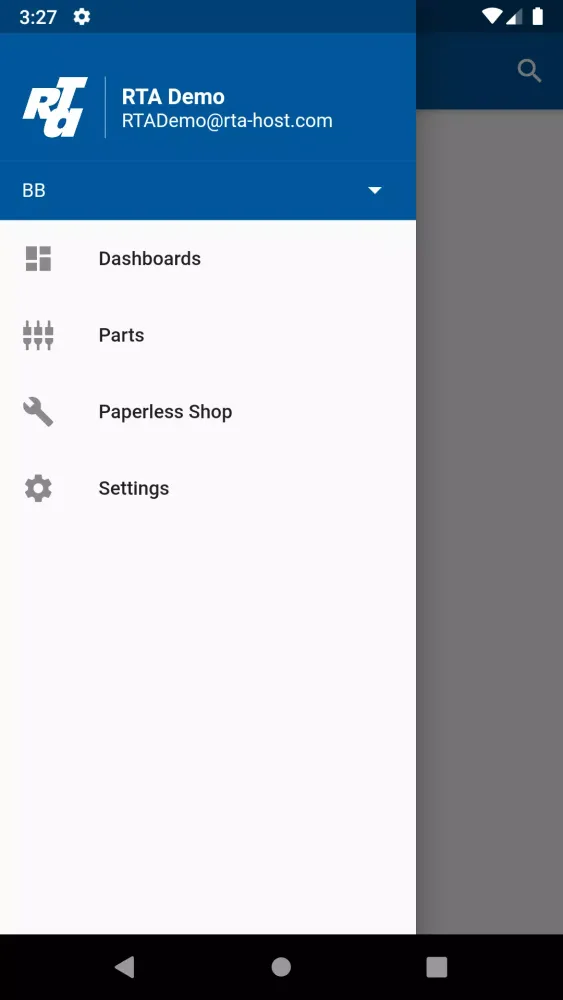 RTA Mobile स्क्रीनशॉट