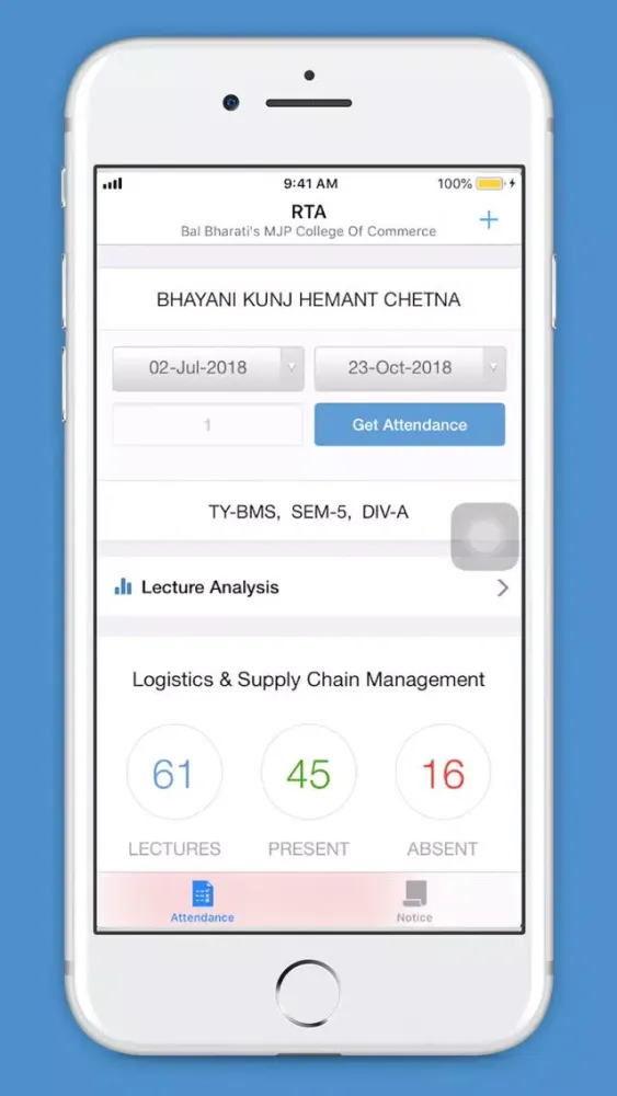 RTA Students and Parents Screenshots