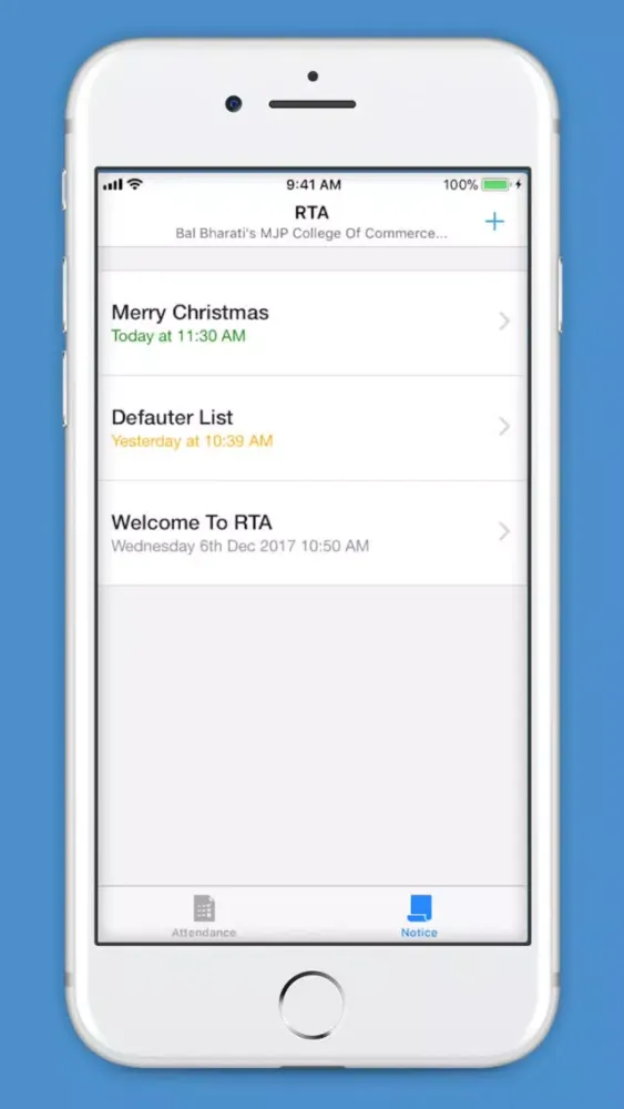 RTA Students and Parents Screenshots