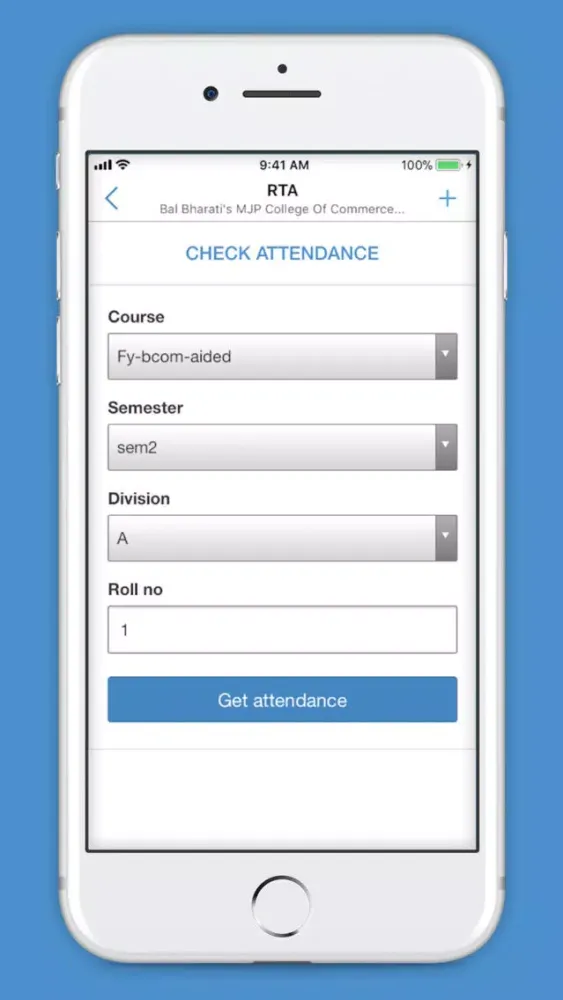 RTA Students and Parents Screenshots