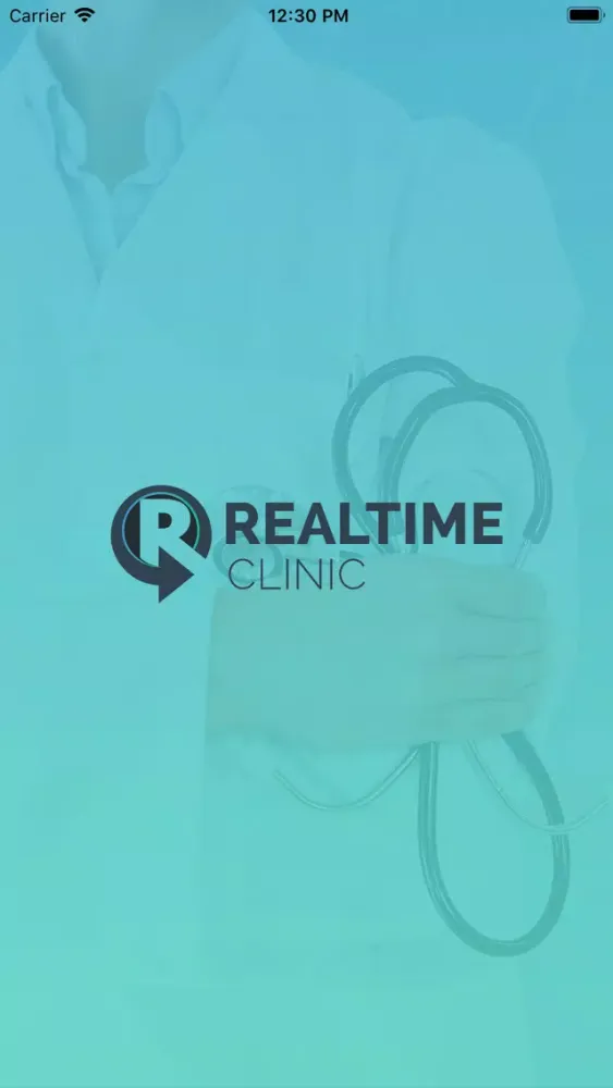 Capturas de tela do Clinician App