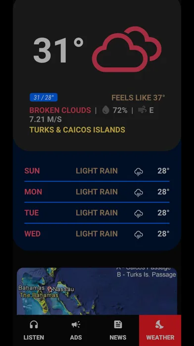 Radio Turks and Caicos Ekran Görüntüleri