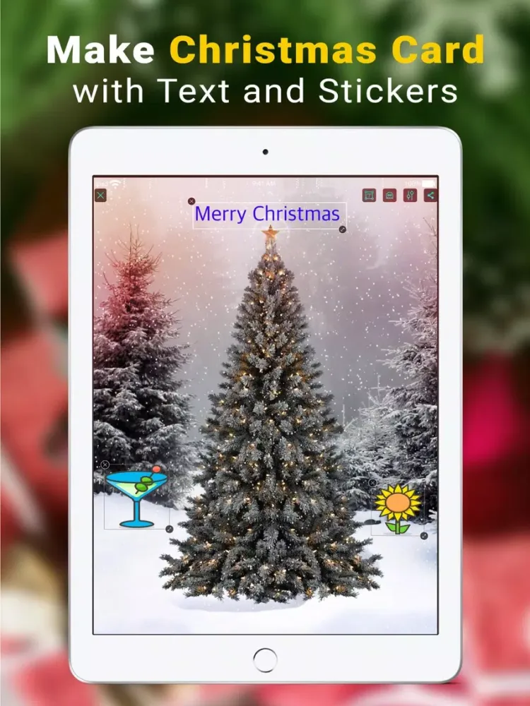 Zrzuty ekranu Christmas Wallpapers † iPad 