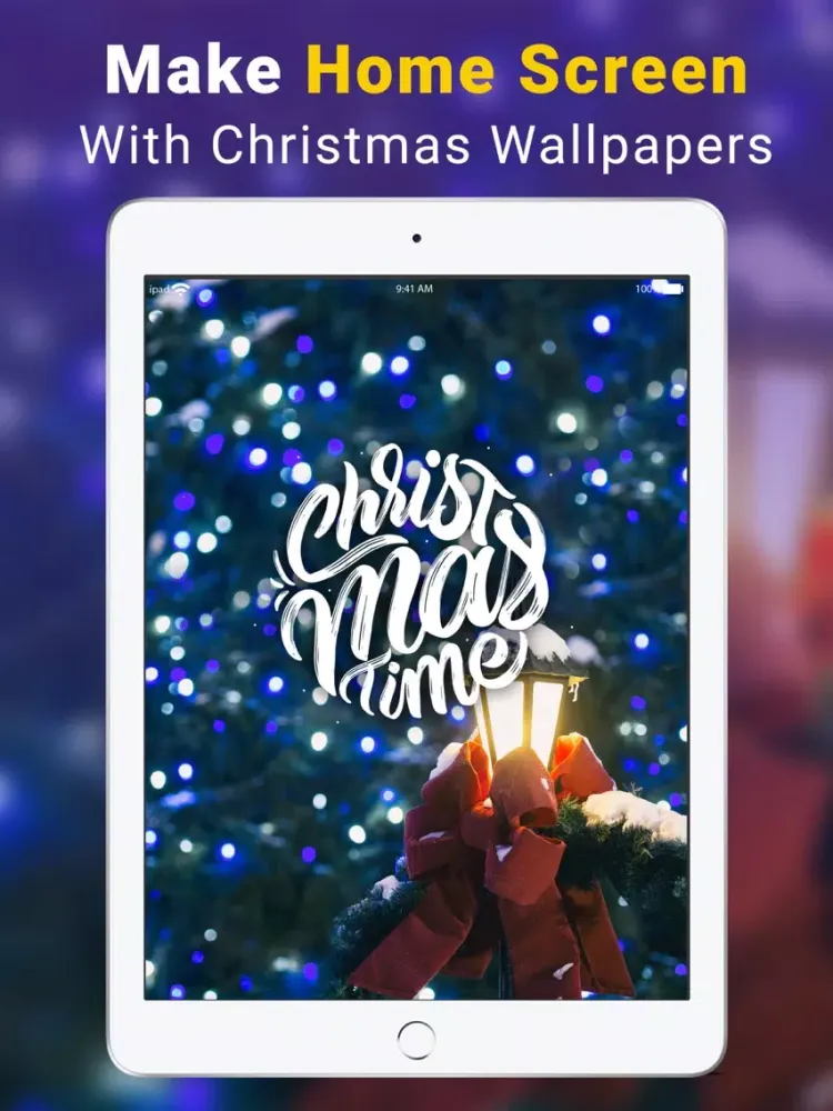 Zrzuty ekranu Christmas Wallpapers † iPad 