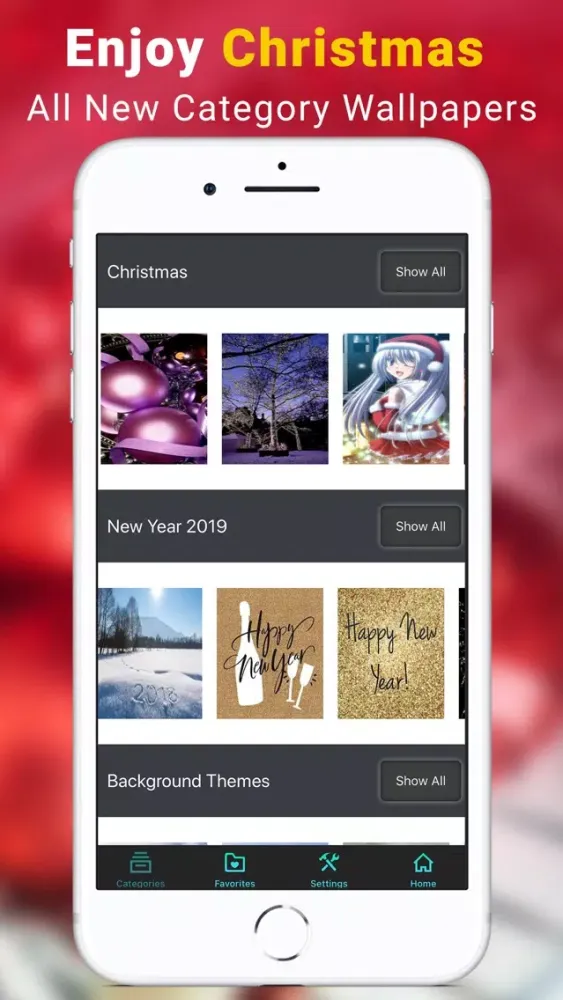 Zrzuty ekranu Christmas Wallpapers †
