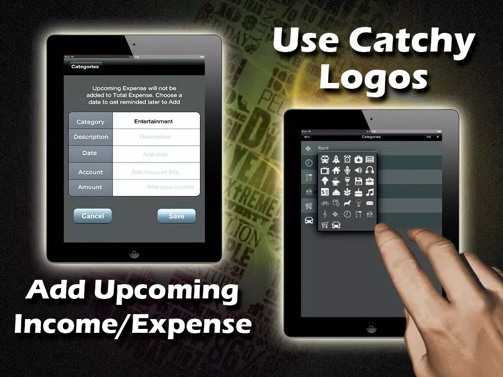 Capturas de tela do Money Tracker -Income, Expences iPad 