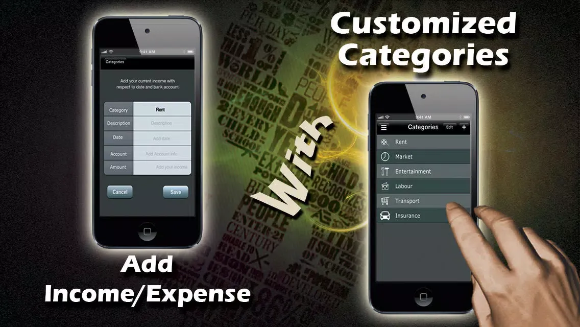 Capturas de tela do Money Tracker -Income, Expences