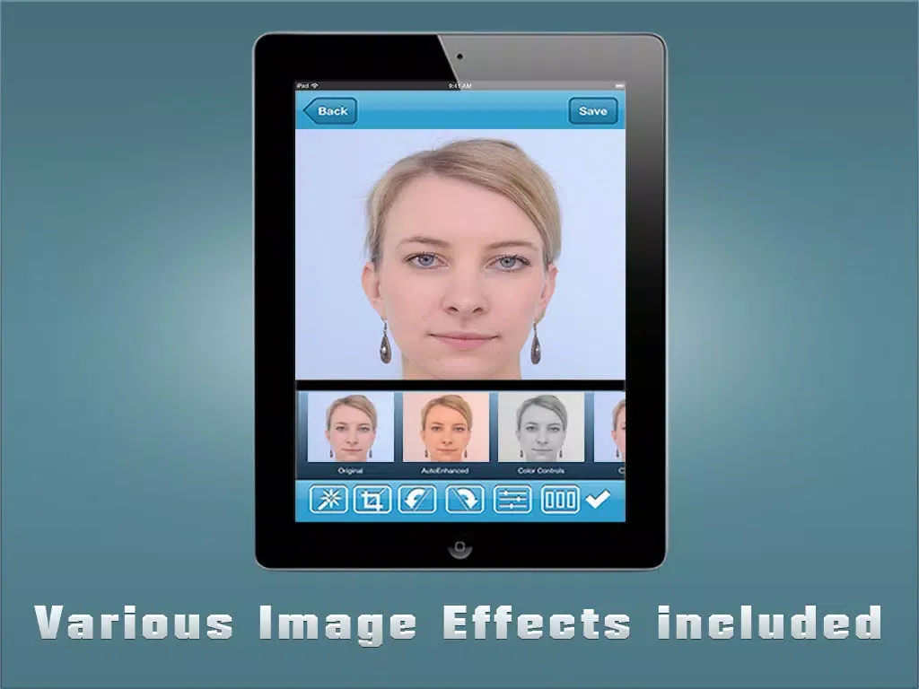 Passport Photo-Print Passport Photos by a Single Click iPad 應用截圖