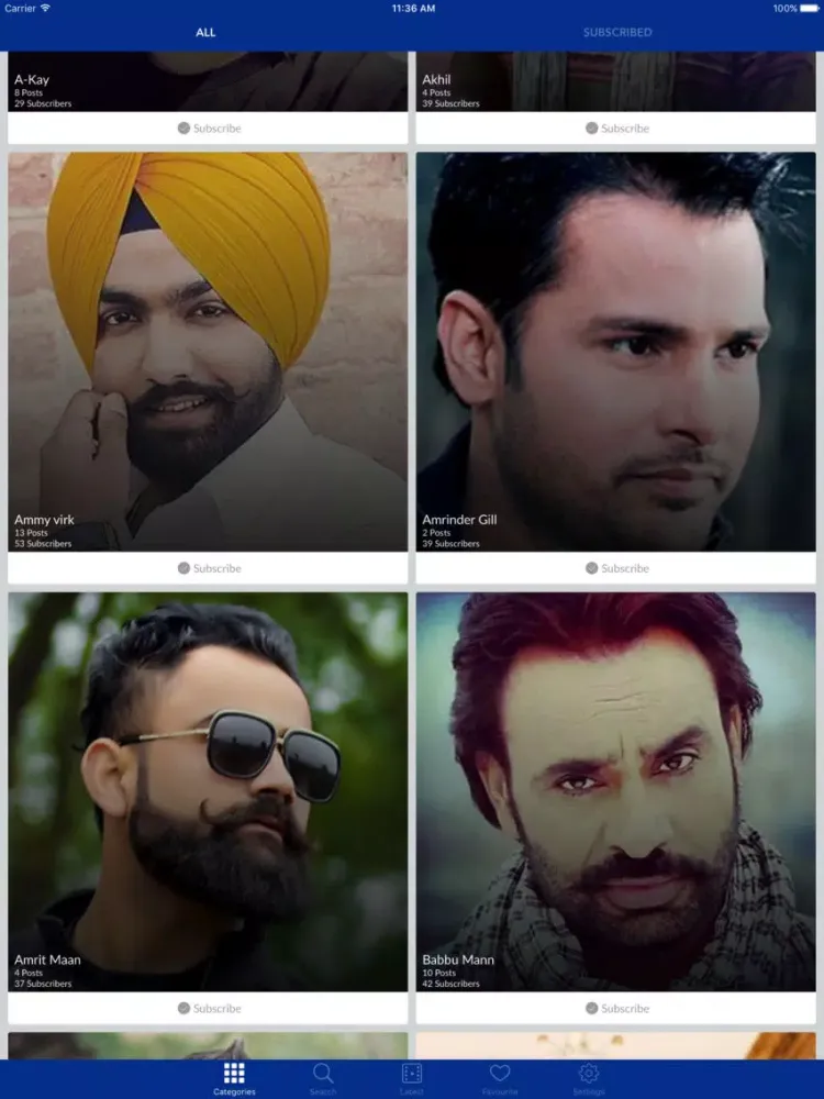 Latest Punjabi Videos iPad  स्क्रीनशॉट