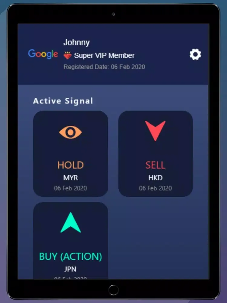 Russ Trading Group iPad 应用截图