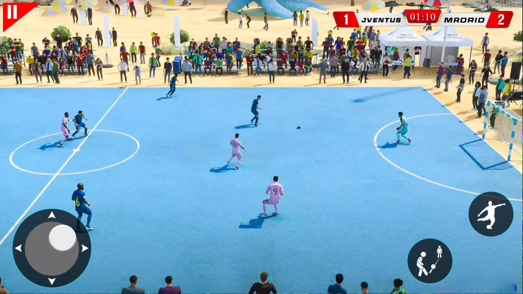 Zrzuty ekranu Street Soccer: Futsal Games