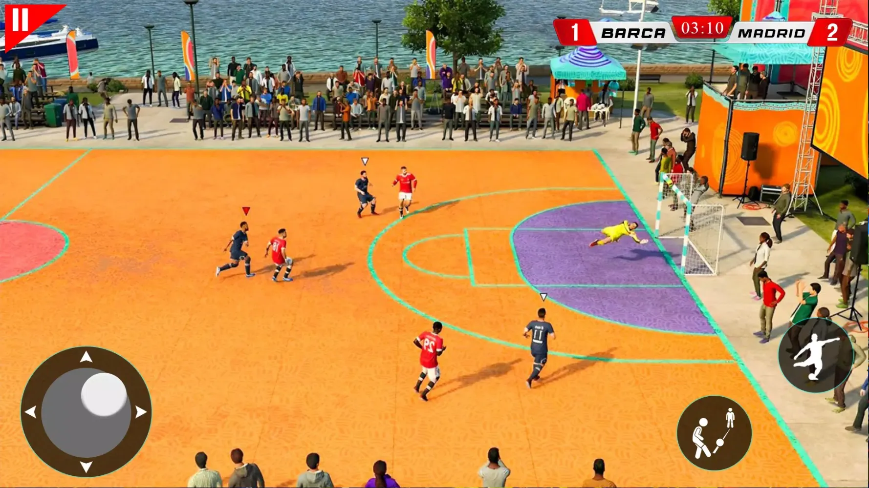 Zrzuty ekranu Street Soccer: Futsal Games