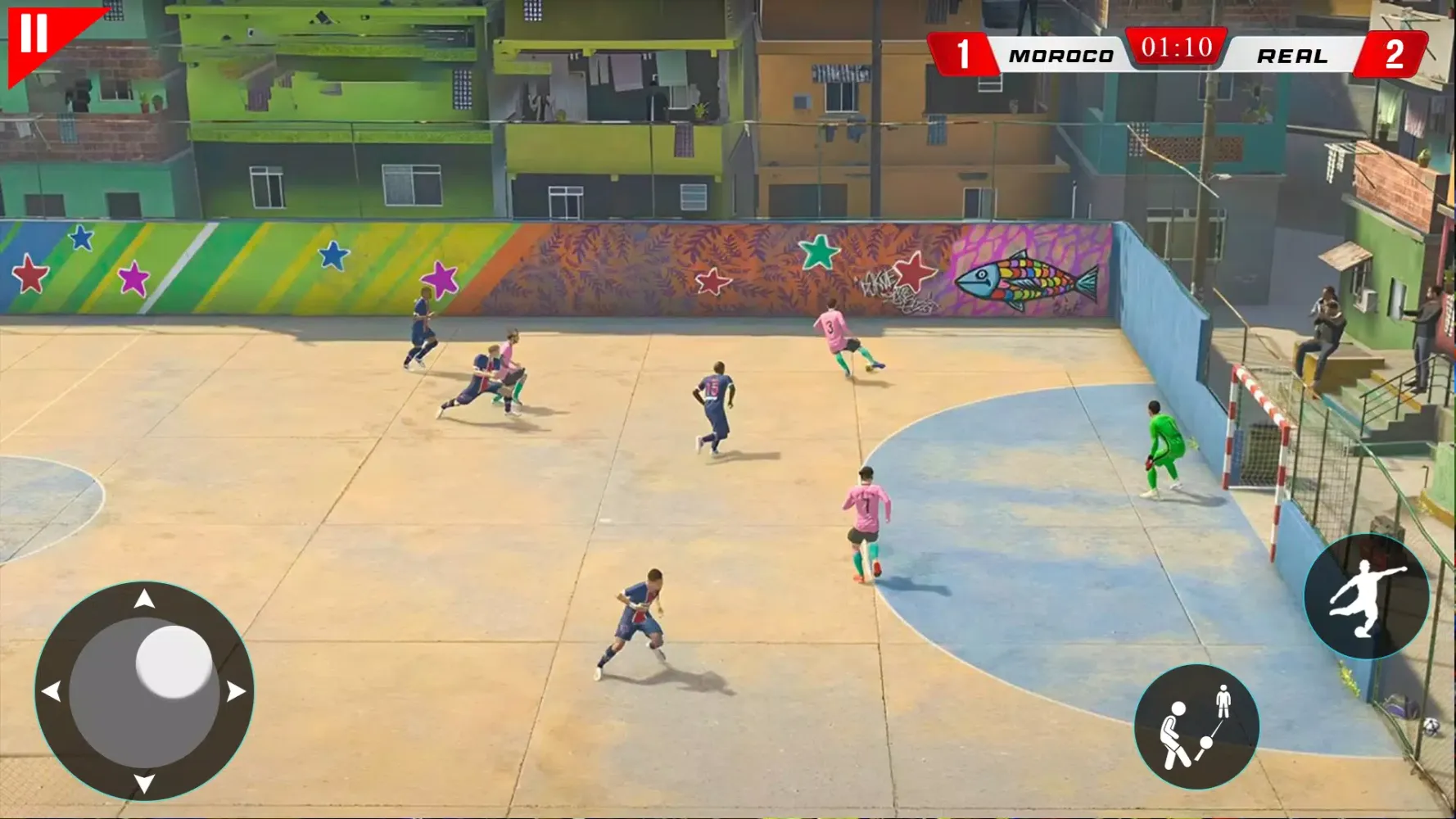 Zrzuty ekranu Street Soccer: Futsal Games
