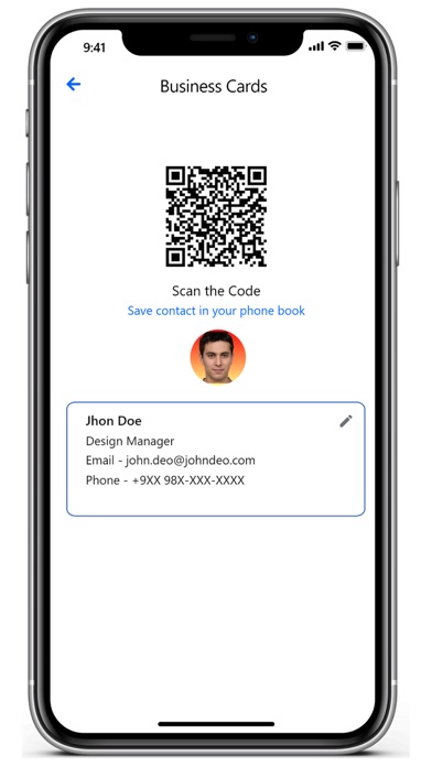 RTG - Business Card سکرین شاٹس