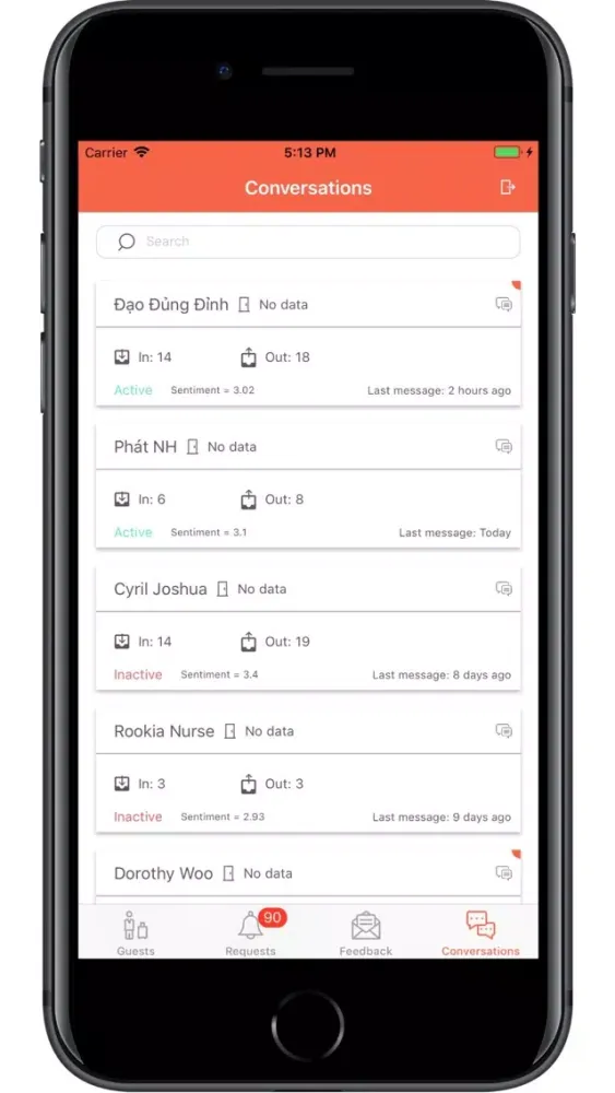 Captures d'écran de Concierge Bot