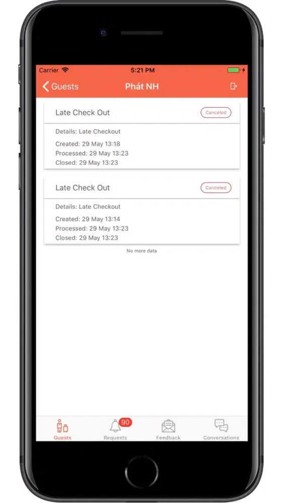 Captures d'écran de Concierge Bot