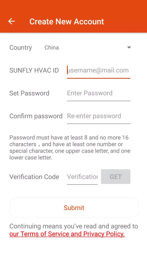 Capturas de pantalla de SUNFLY HVAC