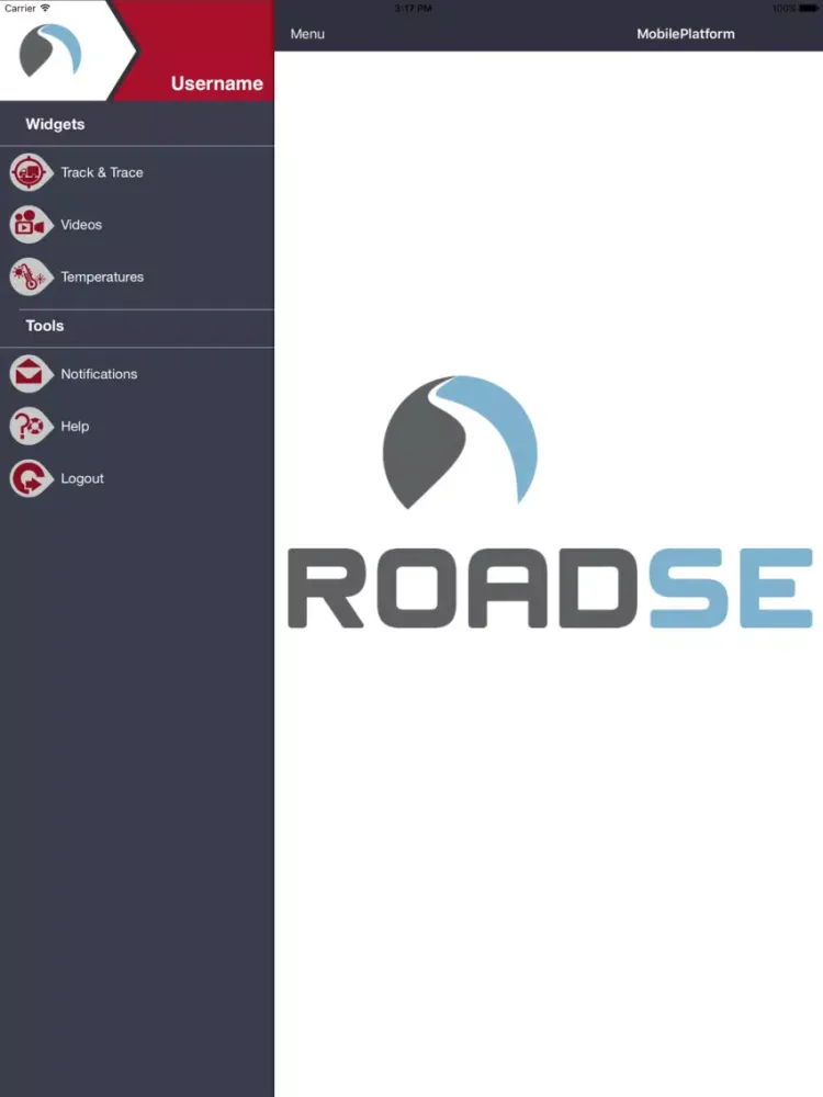 Capturas de pantalla de RoadSense Mobile Platform iPad 