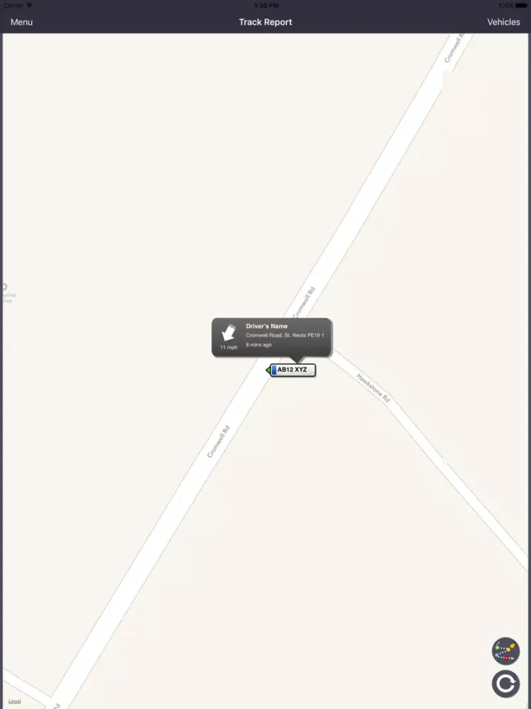 Capturas de pantalla de RoadSense Mobile Platform iPad 