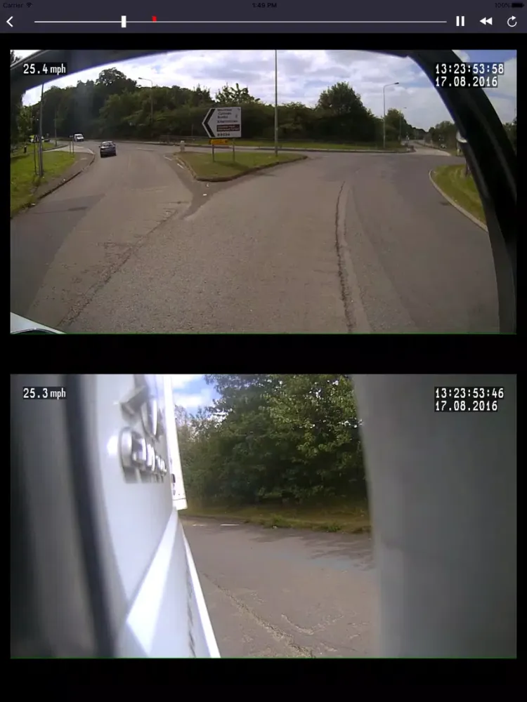 Capturas de pantalla de RoadSense Mobile Platform iPad 