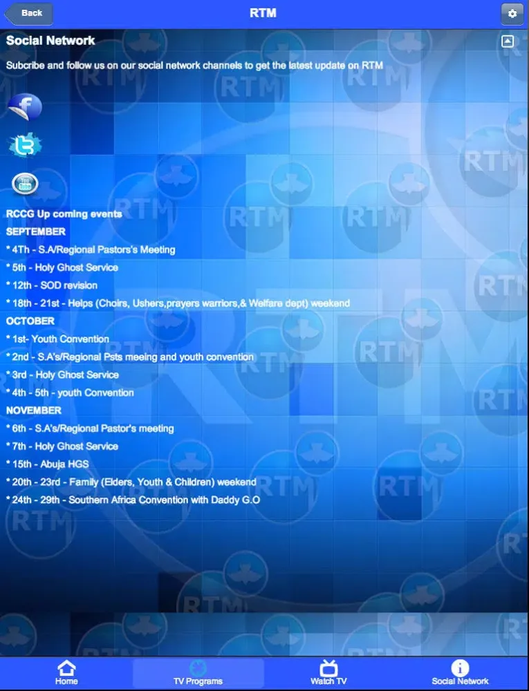تصاویر RTM Mobile TV iPad 