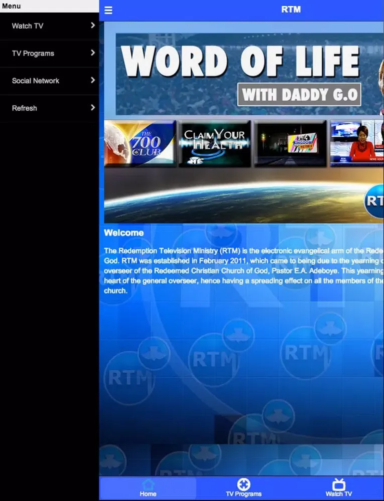تصاویر RTM Mobile TV iPad 