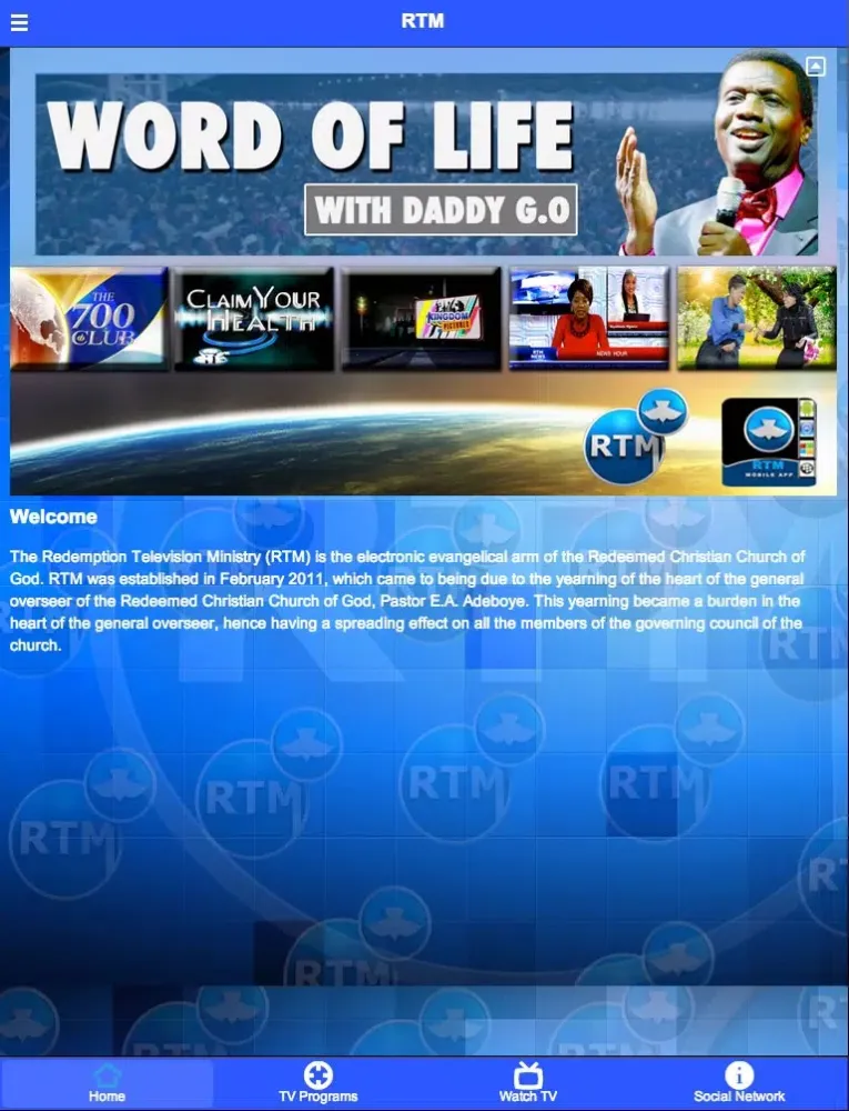 تصاویر RTM Mobile TV iPad 