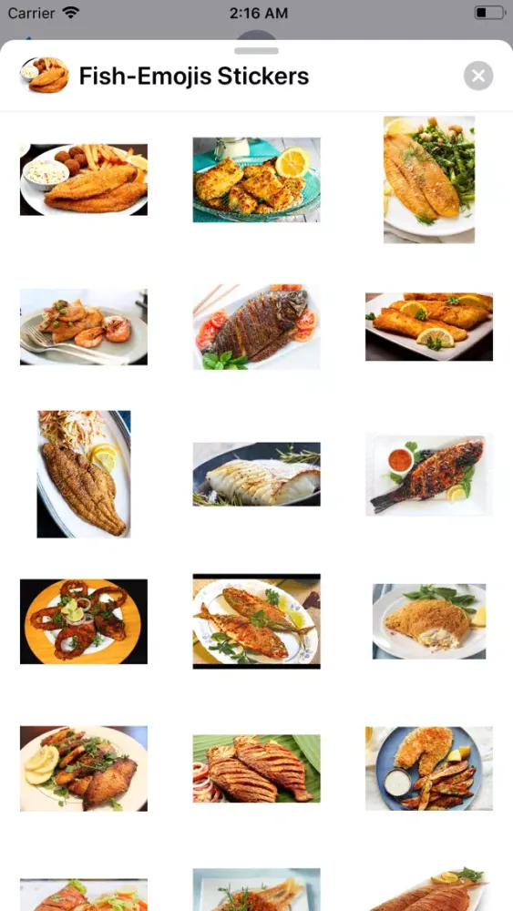 Fish-Emojis Stickers Screenshots