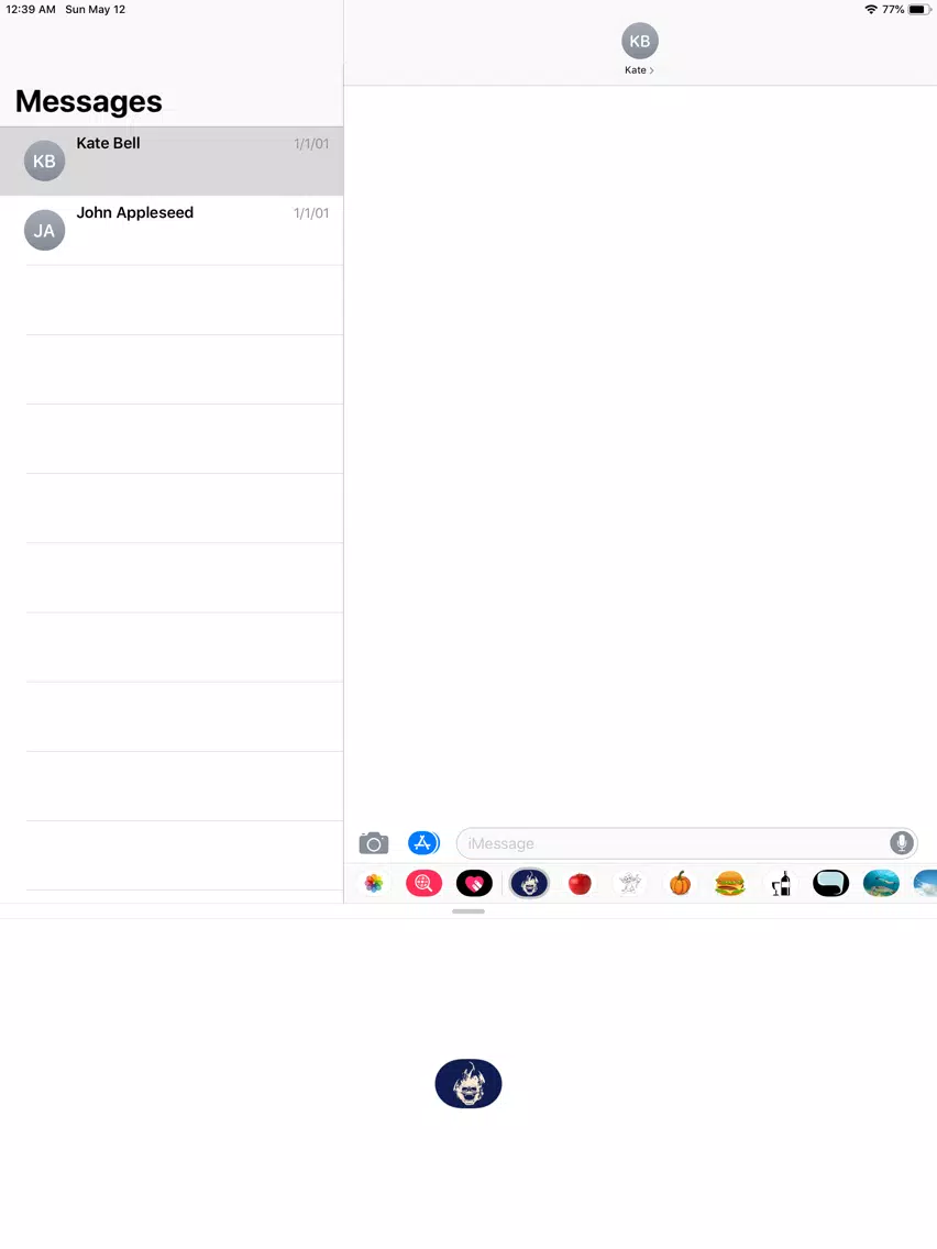 Ghost-Emojis Stickers iPad  سکرین شاٹس