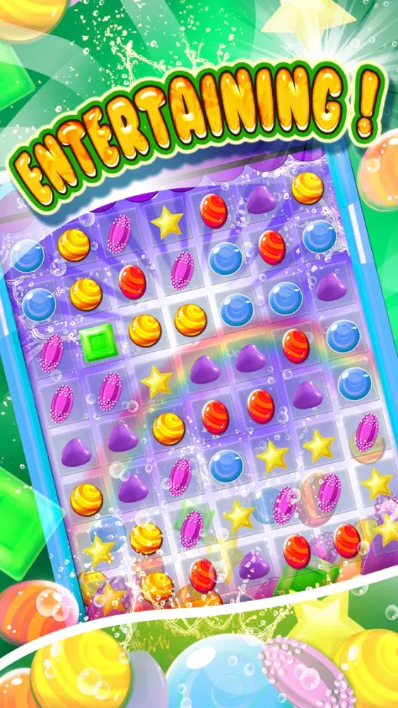`` A Candy Game `` - fun match 3 rumble of rainbow puzzle's for kids free スクリーンショット