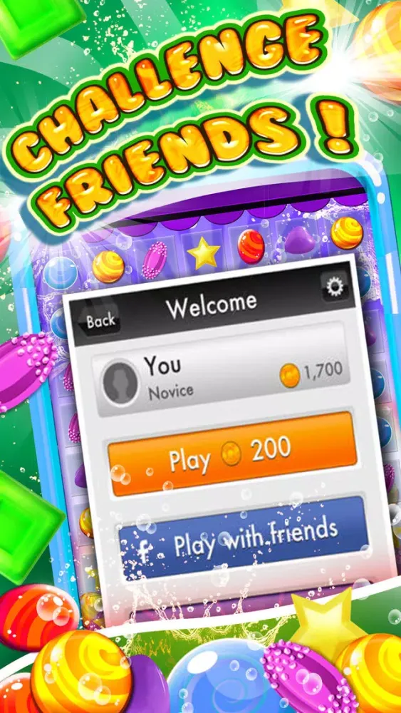 `` A Candy Game `` - fun match 3 rumble of rainbow puzzle's for kids free スクリーンショット