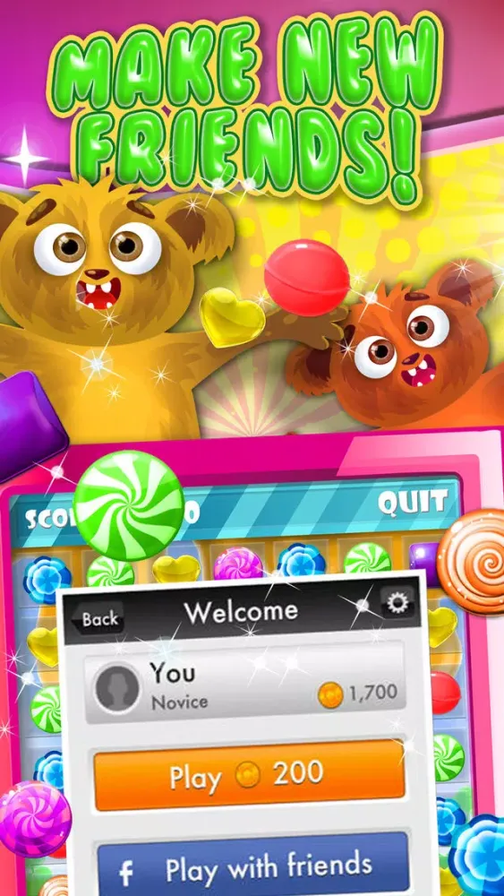 Jeux de Jewel Candy Edition de Noël 2016 - Jeu de Logique Amusant Pour les Enfants Gratuit Screenshots