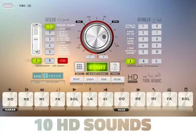 Screenshot di R-Electro Bağlama Turk Arabic