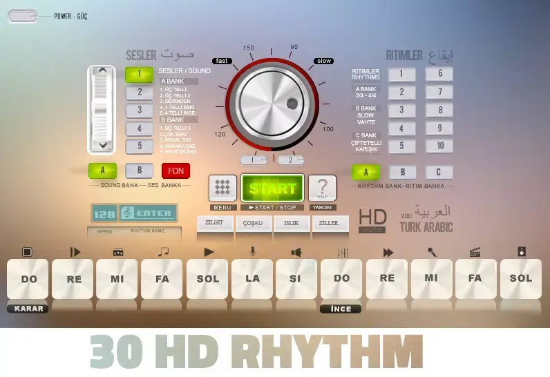 Screenshot di R-Electro Bağlama Turk Arabic