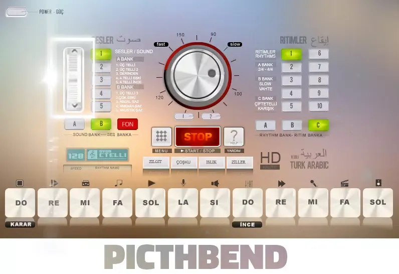 Screenshot di R-Electro Bağlama Turk Arabic