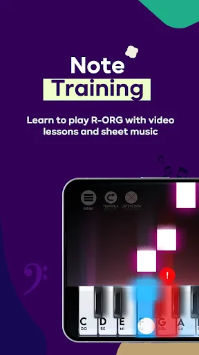 R-ORG 2024: Play Real Keyboard Screenshots